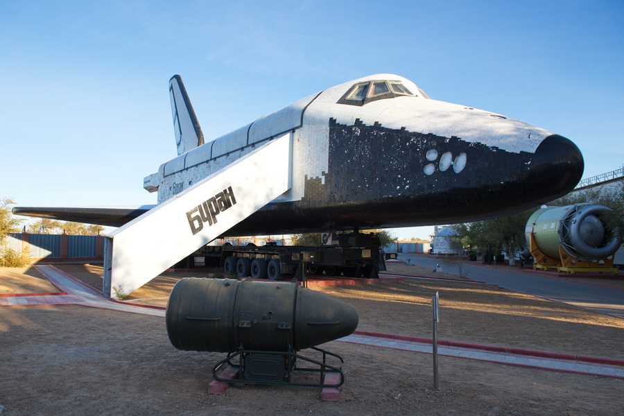 OK-ML1 - Spaceship Buran Model, Baikonur Cosmodrome