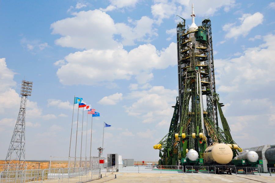 ガガーリン・スタート」, バイコヌール宇宙基地