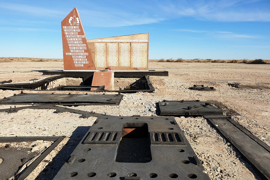 Memorial of the Nedelin Catastrophe at Site 41, Baikonur Cosmodrome