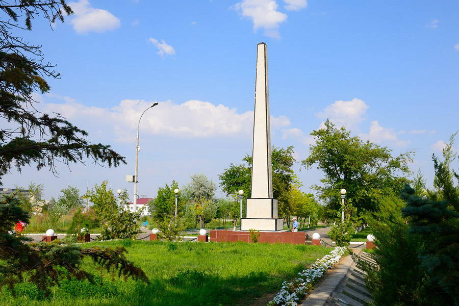 Мемориал катастрофы Неделина, город Байконур