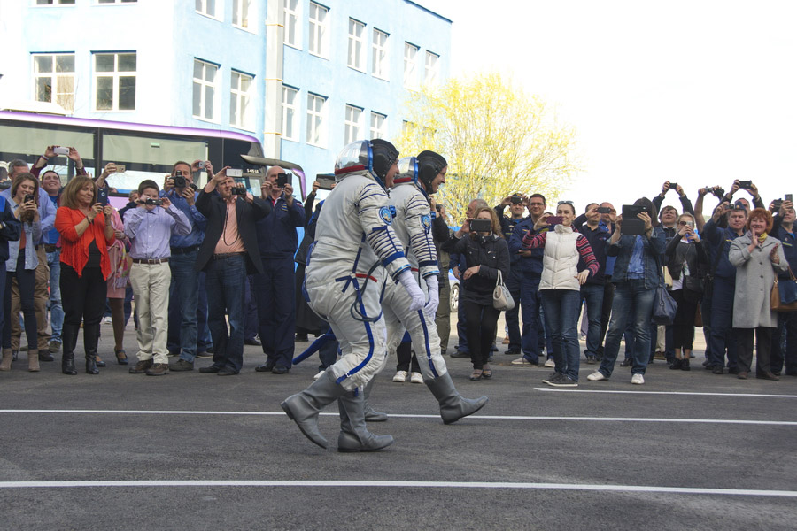 Photo Report about the Soyuz Rocket Launch from Baikonur