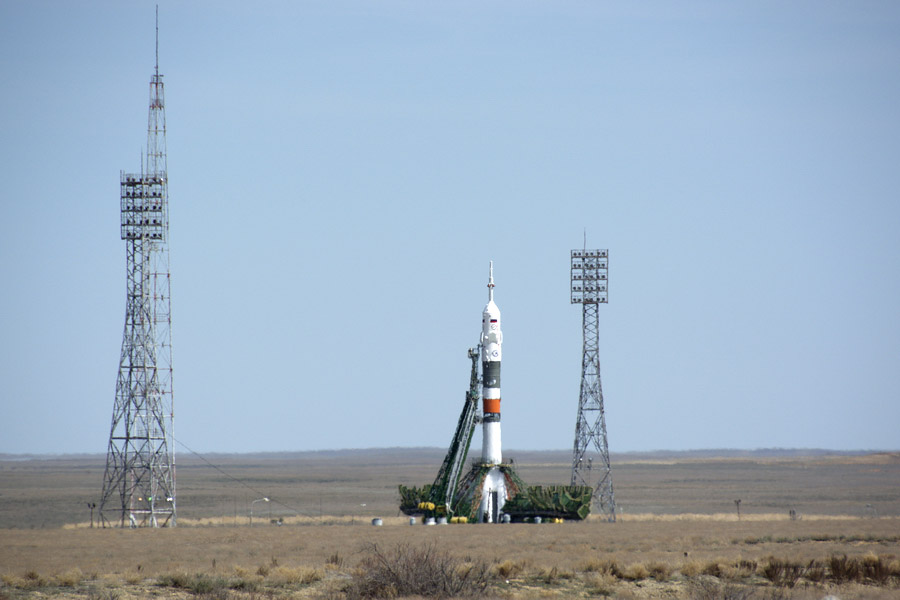 Photo Report about the Soyuz Rocket Launch from Baikonur