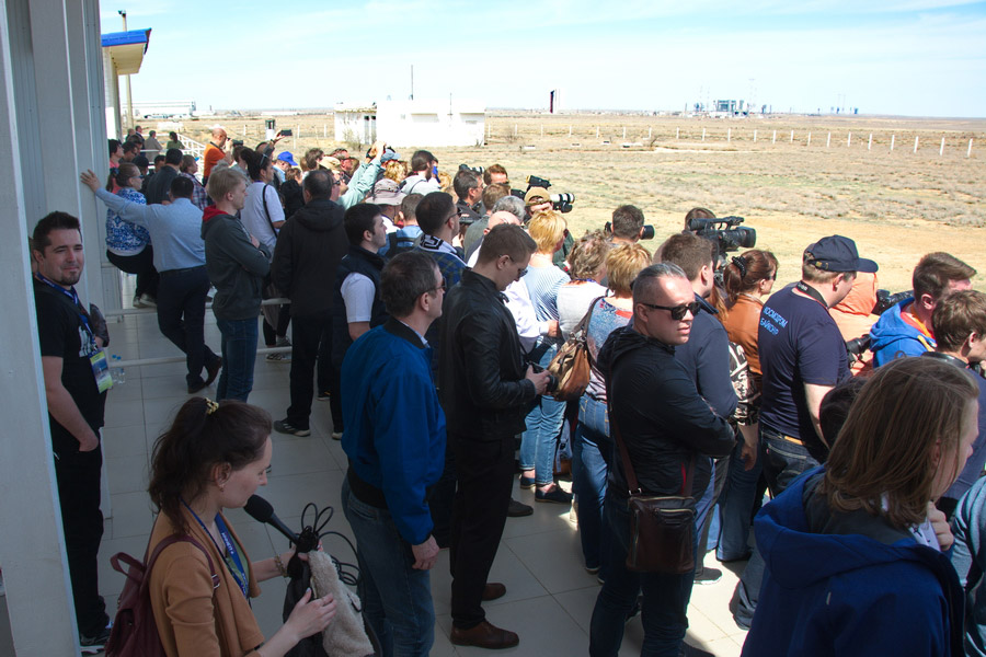 Photo Report about the Soyuz Rocket Launch from Baikonur