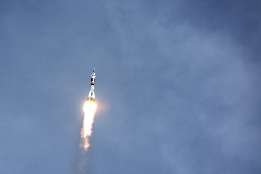 Photo Report about the Soyuz Rocket Launch from Baikonur