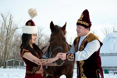 Лучшее время для поездки в Казахстан. Зима