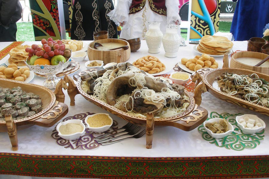 Traditional Kazakhstan Food