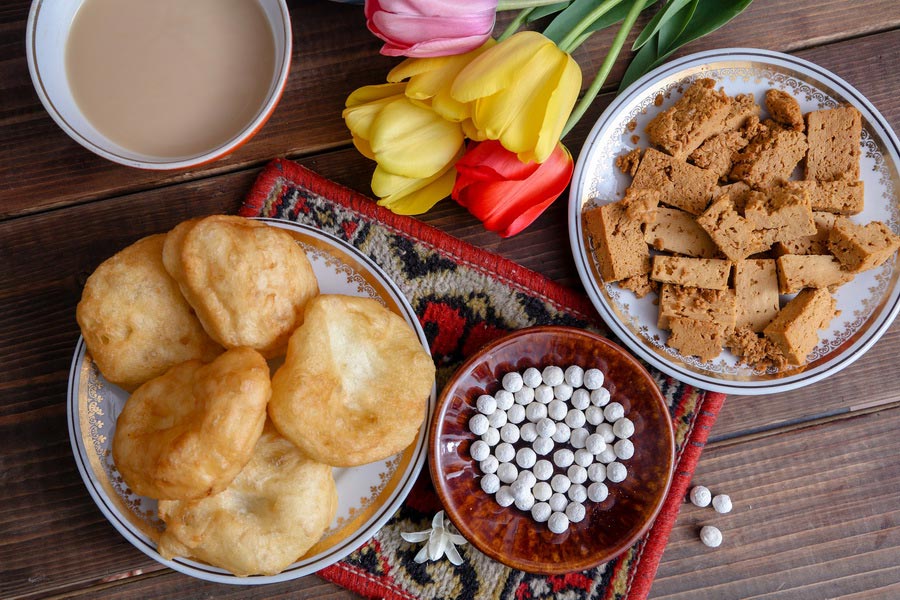 Казахские сладости, Традиционная казахская еда