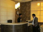 Receptionist, Golden Palace Hotel