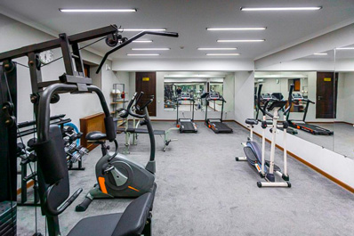 Тренажерный зал, Гостиница Plaza