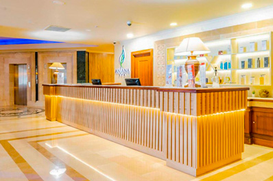 Ресепшн, Гостиница Rixos Президент