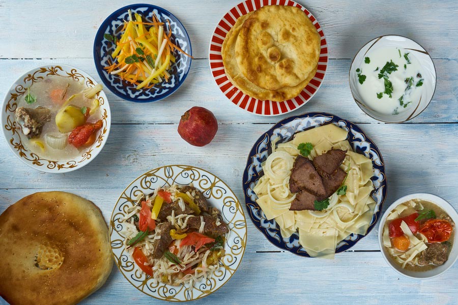 Traditional Kazakhstan Food Traditional Kazakhstan Food