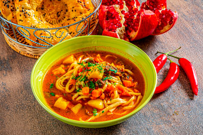 Laghman, Kazakh Cuisine