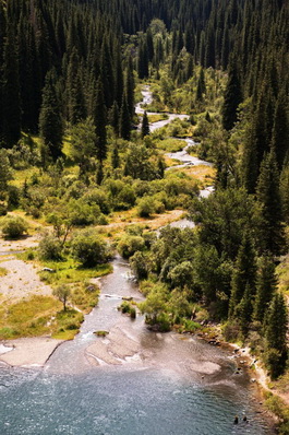 Laghi Kolsay, Kazakistan