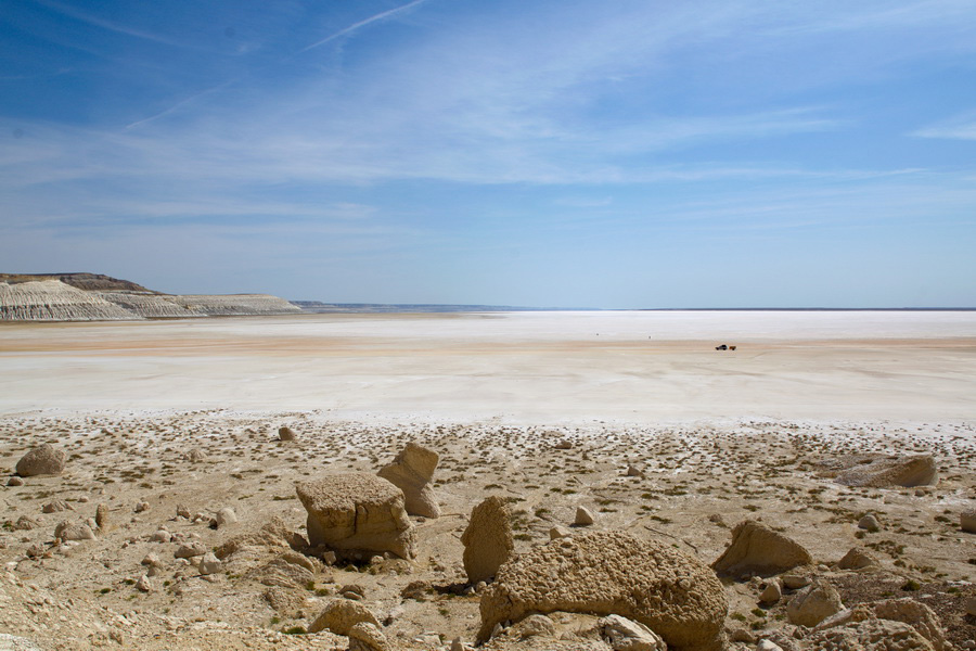 Pantano Salado Tuzbair, Mangystau