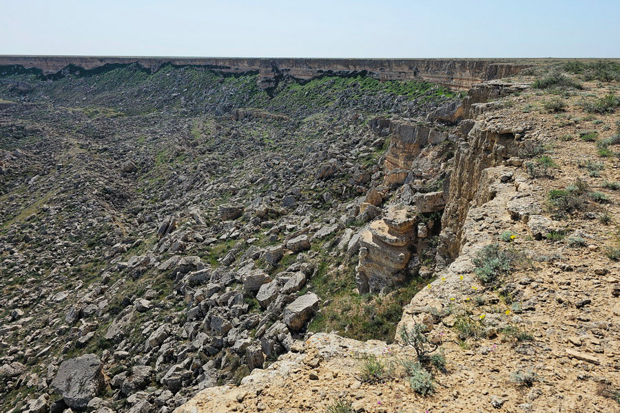 Faglia di Zhygylgan, Mangystau