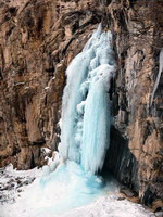 Mountain waterfall