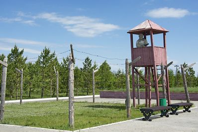 Watch tower of camp