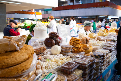 Green Bazaar, Almaty