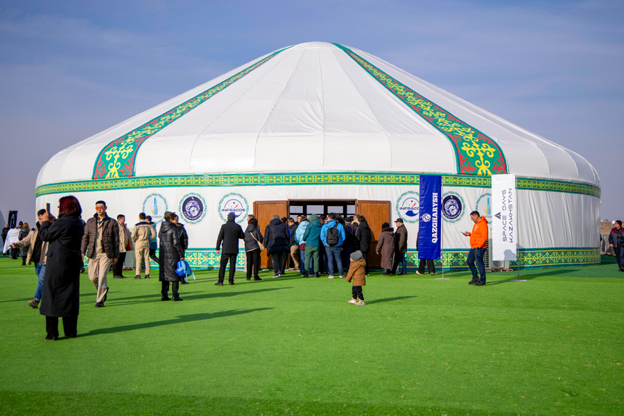 Observation Post of KazCosmos, Baikonur Cosmodrome