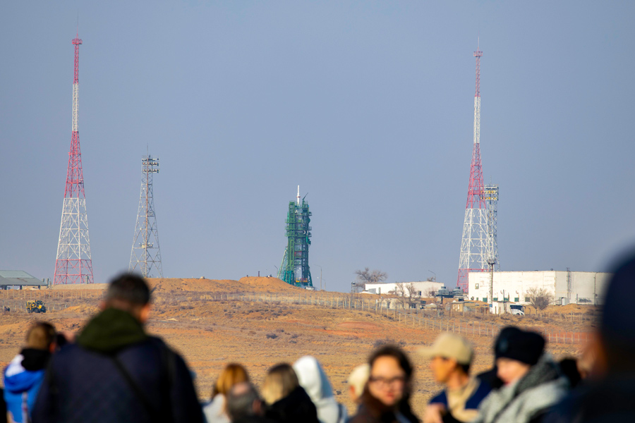 Waiting for the Rocket Launch
