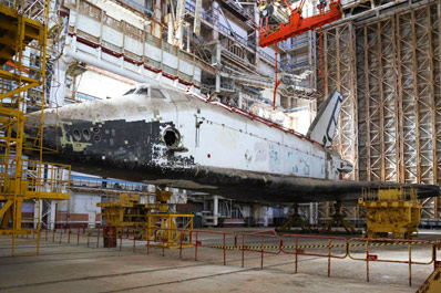 Spaceship Buran, Baikonur Cosmodrome