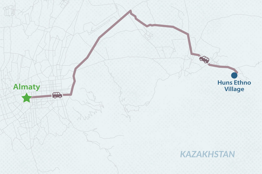 Mapa del itinerario