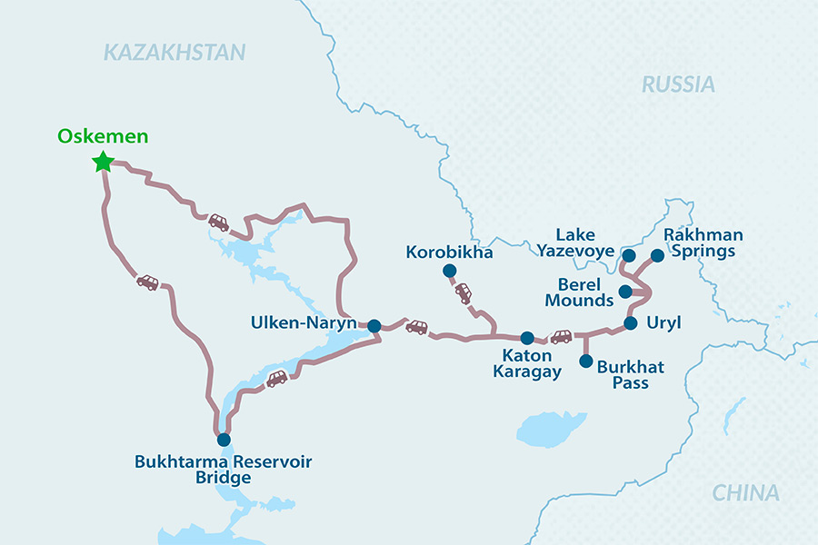 Карта маршрута