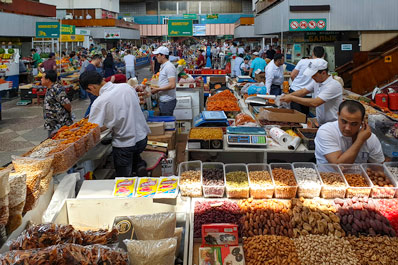 Green Bazaar, Almaty