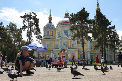 Zenkov Cathedral, Almaty