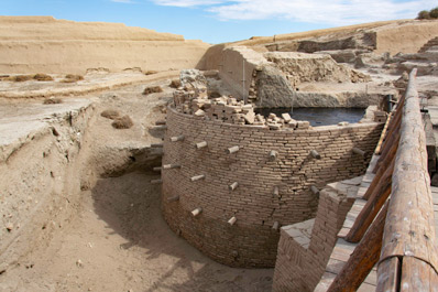 Las ruinas de la Antigua Otrar