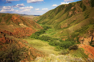 Tian Shan mountains