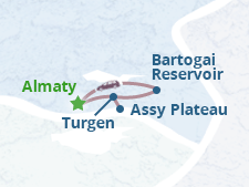 Tour map
