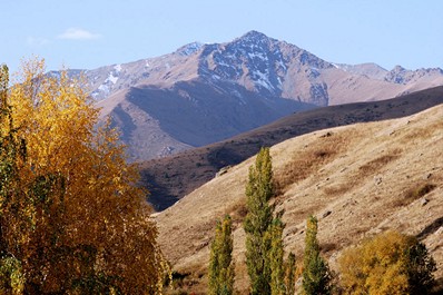 La mejor época para viajar Kirguistán. Otoño