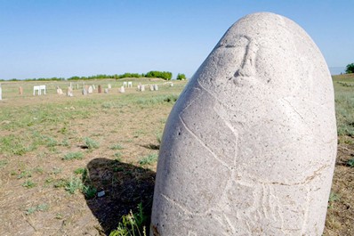 Balbals, la Tour Burana