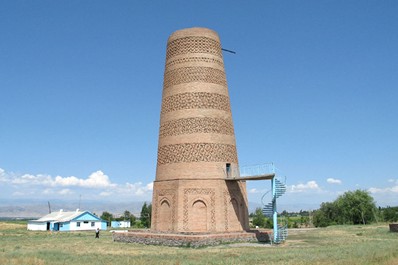 Tour Burana, le Kirghizistan