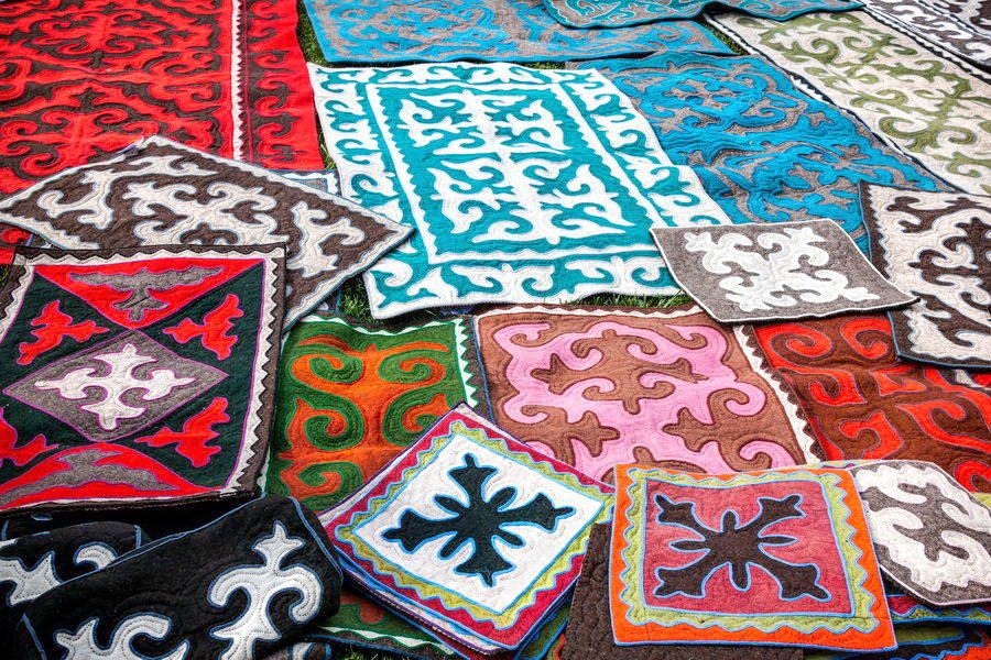 Ковры Кыргызстана: ворсистые ковры