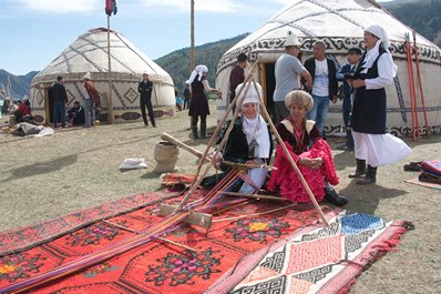 Alfombras Kirguises