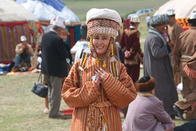 kyrgyz women