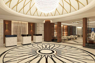 Hall, Sheraton Hotel