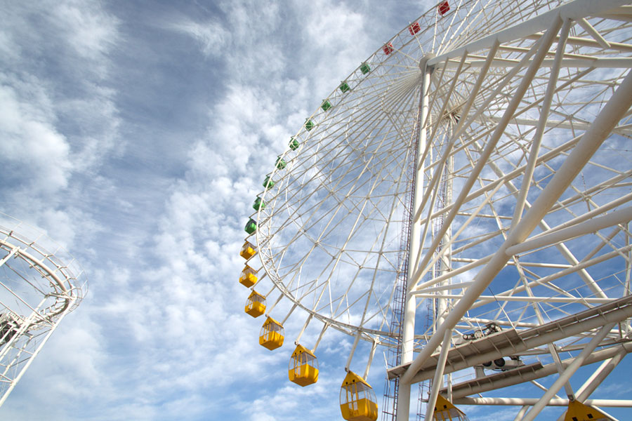 Ferris Wheel in Cholpon-Ata, Kyrgyzstan