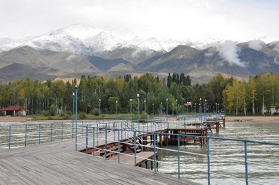 Lago Issyk-Kul, Kirguistán