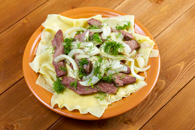 Bechbarmak、cuisine kirghize