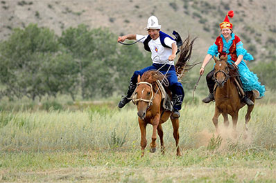 Tour à cheval, Voyage au Kirghizistan