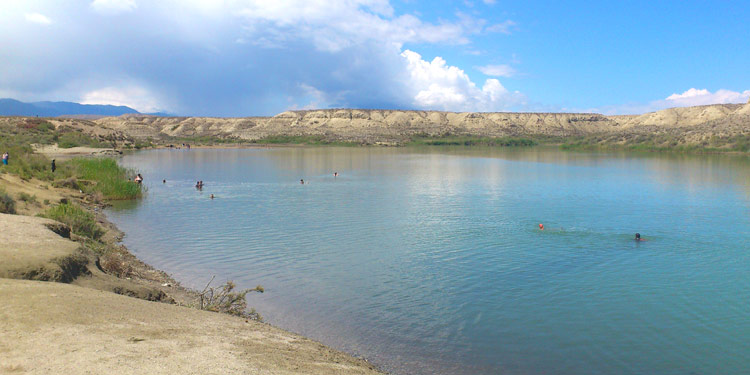 Salty Lake, Kyrgyzstan