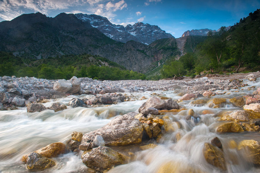 Les rivières du Kirghizstan