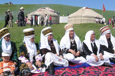 La population du Kirghizistan