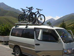  Minivan rental in Kyrgyzstan