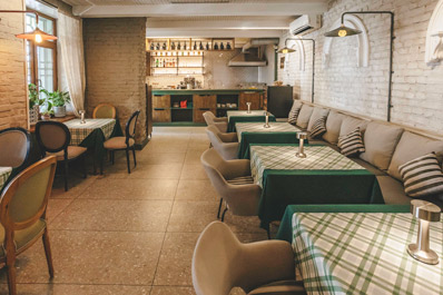 Зал, Ресторан Циклон