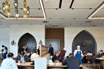 Interior, Faiza Restaurant