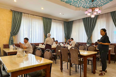 Interior, Faiza Restaurant